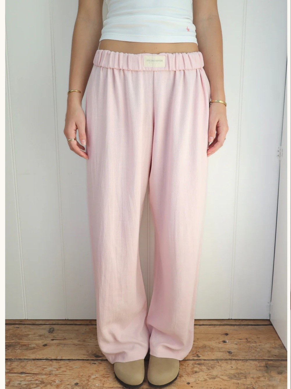 BRAND NEW! Studio Seven Designs Sophia Pants • Blush Pink